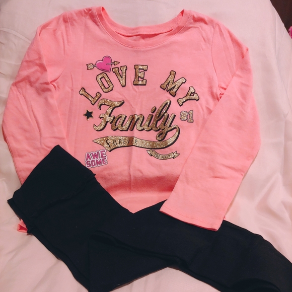 NWOT toddler girls outfit
